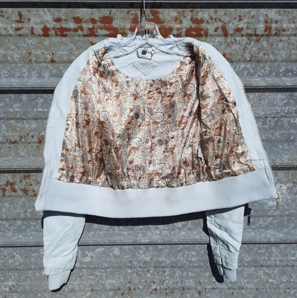 Jou Jou Baby Blue Leather Jacket - Picture 9 of 16